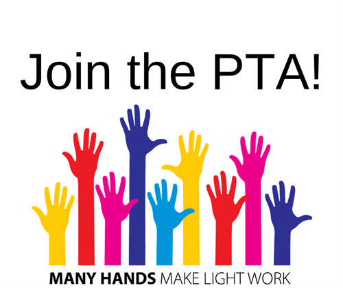Join the PTA! Many hands make light work